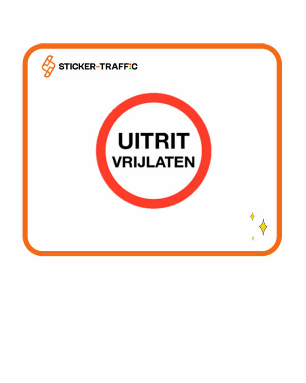 Uitrit-vrijlaten